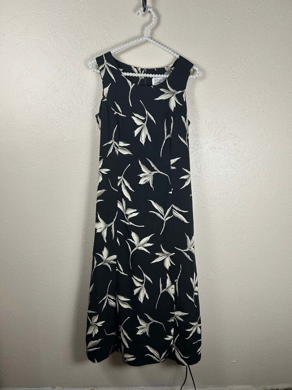 Vintage Studio 1 Dress Size 6P Petite 90s Floral Whimsy Whimsygoth Coquette Maxi